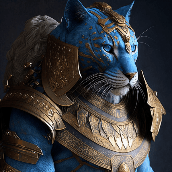 Very detailed realistic image of a sovereign king cat warrior in Ai - Image 8